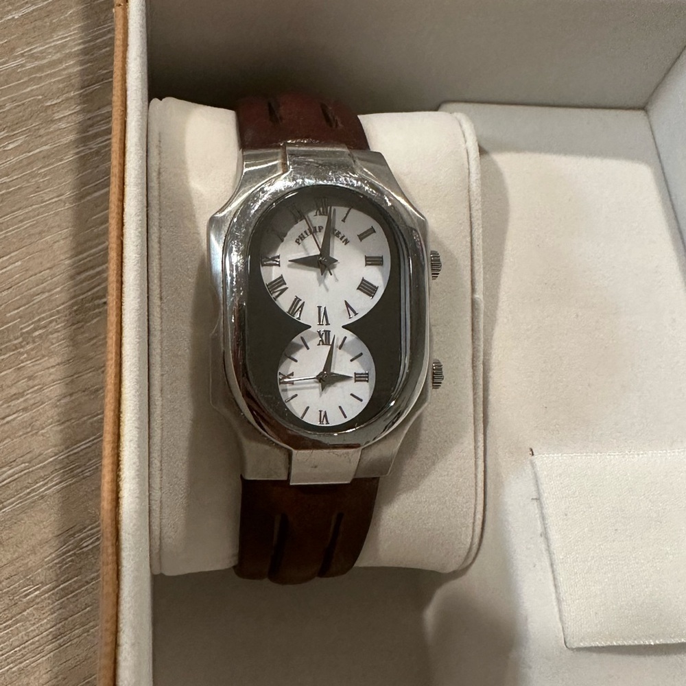 Philip Stein Signature Large Case Mens Watch 2-G-CW-CCBR (2010s) - Picture 4 of 16